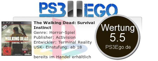 The Walking Dead Survival Instinct Review Bewertung 5.5 Review: The Walking Dead Survival Instinct Test   Horror mal anders