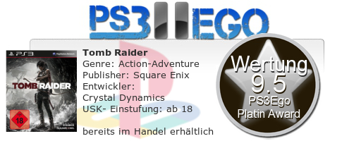 Tomb Raider Review Bewertung 9.5 Review: Tomb Raider im Test