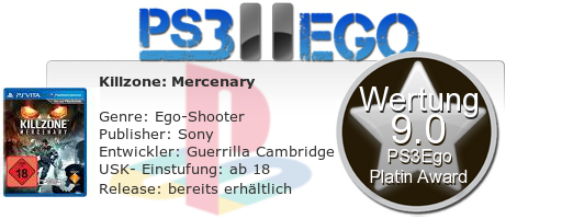 Killzone Mercenary Review Bewertung 9.0 Review: Killzone: Mercenary  Der PS Vita Shooter des Jahres bei uns im Test