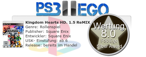 Kingdom Hearts 1 5 Review Bewertung 8.0 Review: Kingdom Hearts HD. 1.5 ReMIX im Test