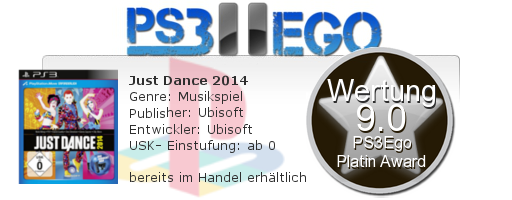 Just Dance 2014 Review Bewertung 9.0 Review: Just Dance 2014 im schweißtreibenden Test