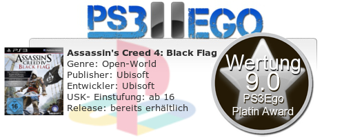 AC4 Black Flag Review Bewertung 9.0 Review: Assassins Creed 4: Black Flag   Das Piratenabenteuer im Test