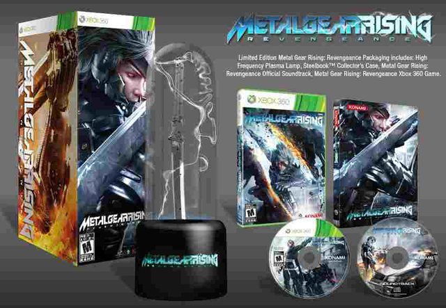 Medal Gear Rising Limited Edition Metal Gear Rising: Revengeance   Die Inhalte der Limited Edition