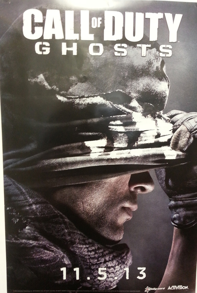 COD Ghosts2 Call of Duty: Ghosts   GameStop Poster leakt das Releasedatum