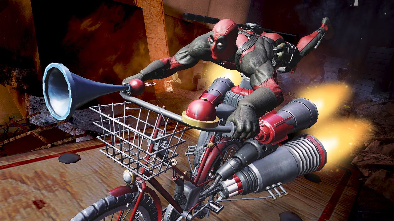 Deadpool Screenshots 01 Deadpools Art Wolverine willkommen zu heißen