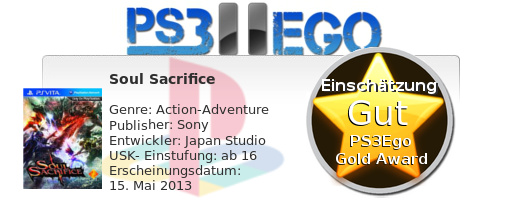 Soul Sacrifice Preview Bewertung Preview: Soul Sacrifice im Test   Bist du Gut oder Böse? 