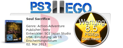 Soul Sacrifice Review Bewertung 8.51 Review: Soul Sacrifice im Test   Das Buch der Künste