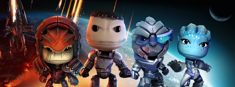 LBP Vita Mass Effect 3 Kostümpaket LittleBigPlanet: Mass Effect 3 Kostümpaket ab heute im PlayStation Store