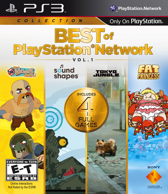 best of playstation network vol 1 Sony kündigt die Best of Playstation Network Vol. 1 an inkl. Packshot