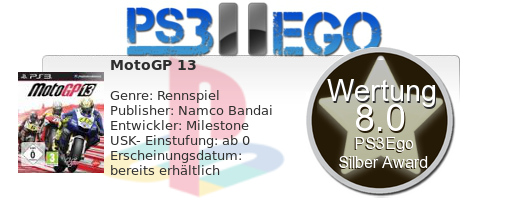 MotoGP 13 Review Bewertung 8.0 Review: MotoGP 13   Die Königsklasse der MotoGP im Test