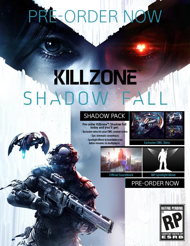 killzone shadow fall pre order Killzone: Shadow Fall   Shadow Pack für Vorbesteller